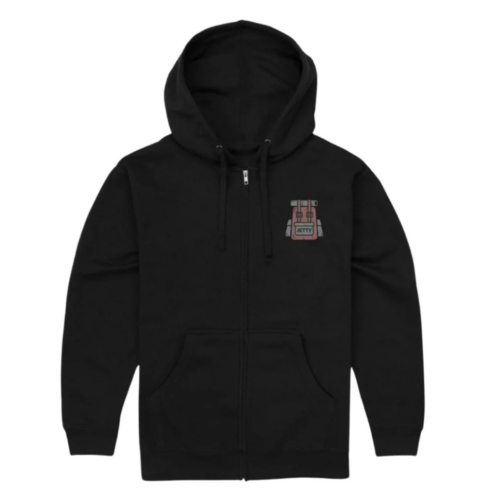 Black Men’s Jetty Zip-up